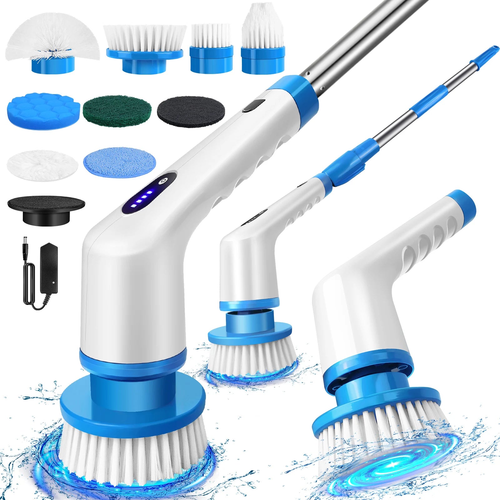 1 Electric Spin Scrubber Cordless Rechargeable,