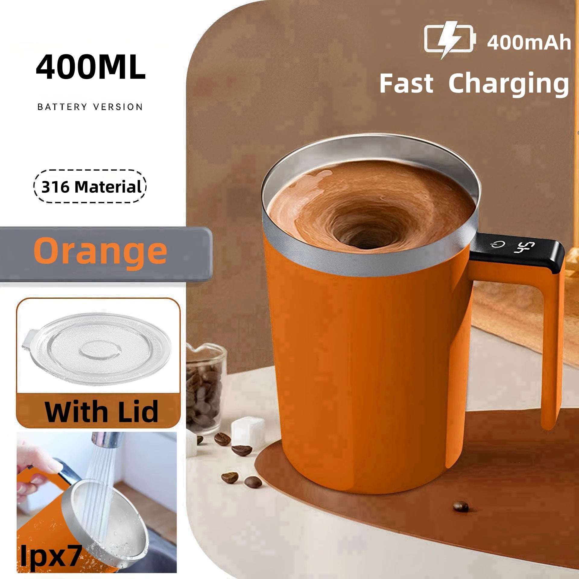New USB Rechargeable Automatic Magnetic